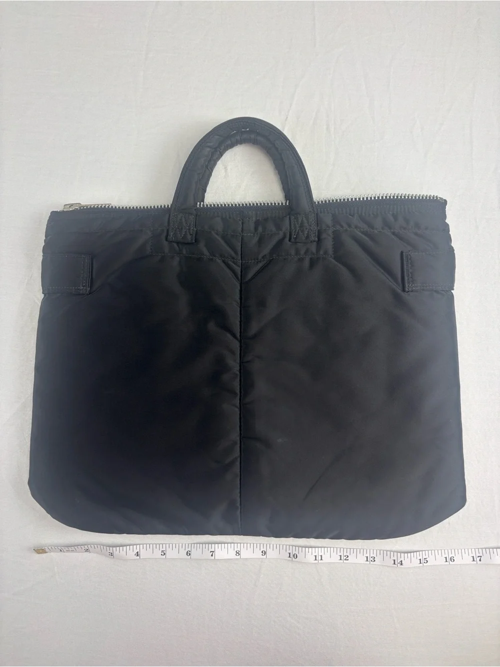 Yoshida & Co. Porter Black Tanker Short Tote Bag